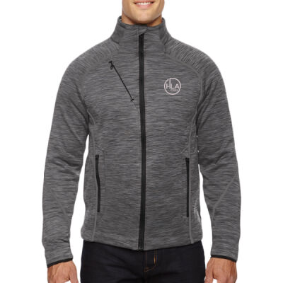 HLA - Men's Flux Mélange Bonded Fleece Jacket Thumbnail