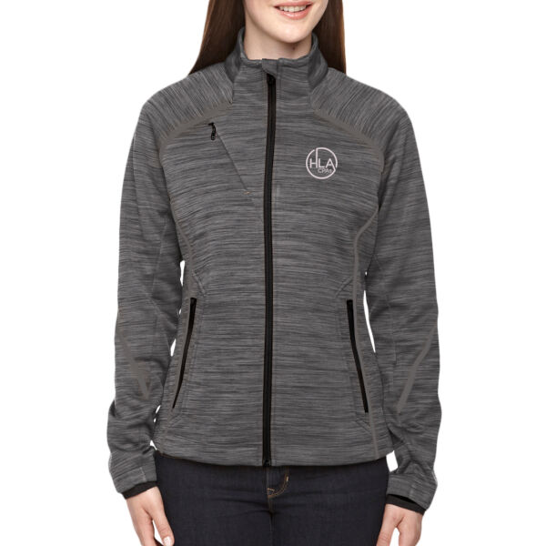HLA - Women's Flux Mélange Bonded Fleece Jacket Thumbnail