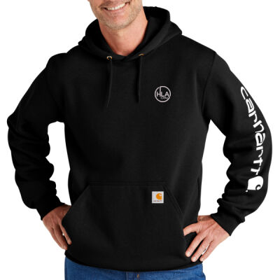 HLA - Midweight Hooded Logo Sweatshirt Thumbnail