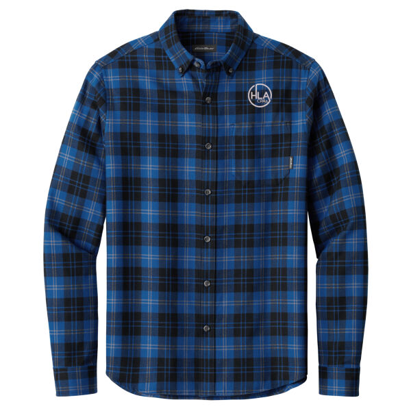 HLA - Long Sleeve Favorite Flannel Plaid Shirt Thumbnail